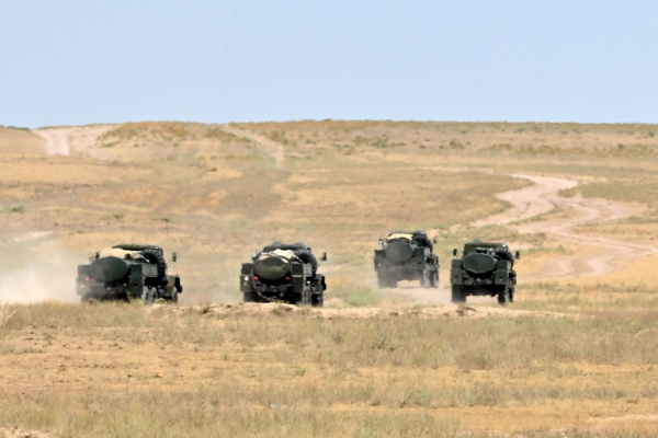 В Конаеве военнообязанные успешно провели 25-ти километровый марш