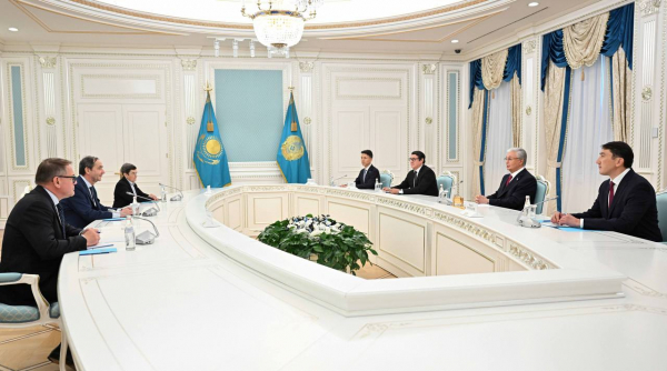 Токаев встретился с главой французской компании в области атомной энергетики