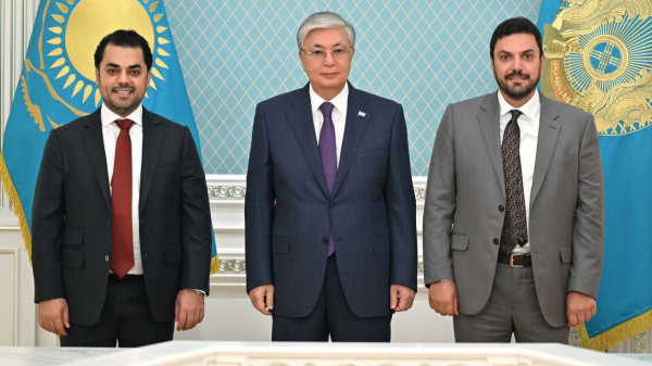 Президент Казахстана встретился с представителями катарского холдинга Power International Holding