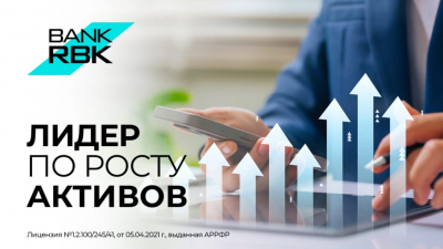 Лучший результат по росту активов продемонстрировал Bank RBK