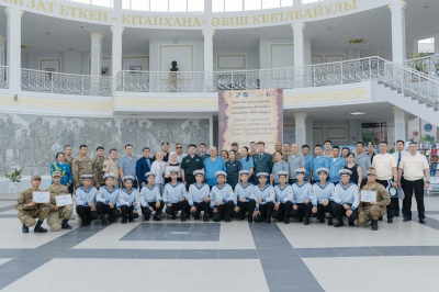 В Актауском гарнизоне прошло торжественное мероприятие в честь Абая