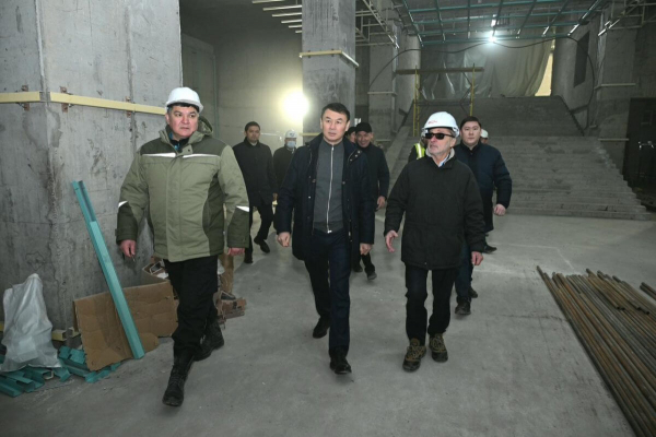 На каком этапе находится строительство станции метро &quot;Калкаман&quot; в Алматы