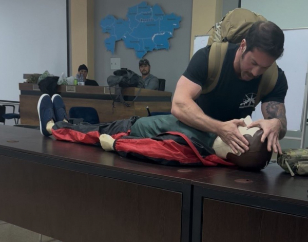 Военнослужащие Нацгвардии прошли тренинг по тактической медицине совместно с инструкторами ВС США